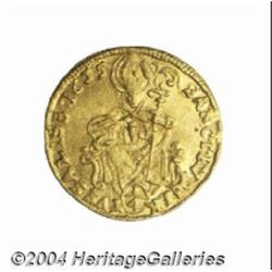 Salzburg. Guidobald gold 1/4 Ducat 1655,