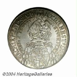 Salzburg. Johann Ernst Taler 1694, KM254,