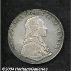 Salzburg. Hieronymous Taler 1776, KM435,