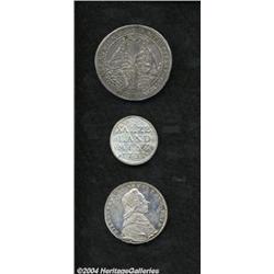 Salzburg. Trio of Silver Types, Johann Ernst