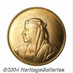 Isa bin Sulman gold 10 Dinars 1968, Fr-1,