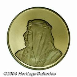 Gold 50 Dinars AH1398 (1978), KM11, Fr-4, 50th