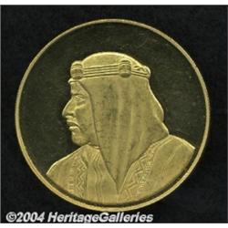 Gold 100 Dinars 1398H (1978), KM12, Fr-3,