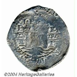 Felipe IIII Cob 8 Reales 1652-E, KM20, very