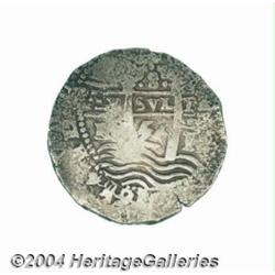 Felipe IV Cob 8 Reales 1654-E and H, KM21,