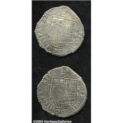 Felipe IV Cob 8 Reales 1651-E, KM-C19.2ND, two