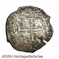Carlos II Cob 8 Reales 1686-VR, KM26, scarcer
