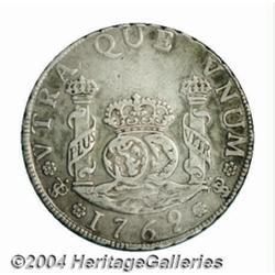 Carlos III Pillar 4 Reales 1769-JR, KM49, VF+,
