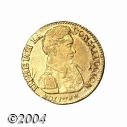 Republic. Gold Scudo 1832/1-JL, KM98, very
