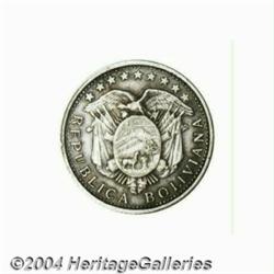 Republic. Silver Pattern 20 Centavos 1900,