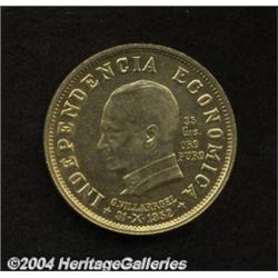 Republic. Gold 35 Gramos 1952, KM-M4, Fr-40,