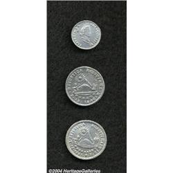 Republic. Trio of Trial Strikes, uniface trial