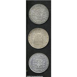 Joao 960 Reis 1816-R - Lot of Three, KM307.3: