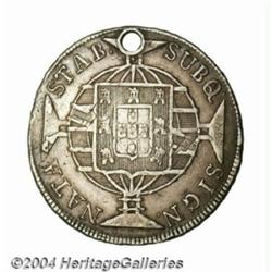 Joao VI 960 Reis 1820-R "Castle," KM326.1,