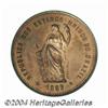 Image 1 : Republic. Copper Pattern 40 Reis 1889,