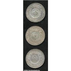 Republic. 960 Reis Counterstamps, Sanpex 1949