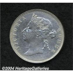 Victoria 50 Cents 1897, KM10, XF+, still with