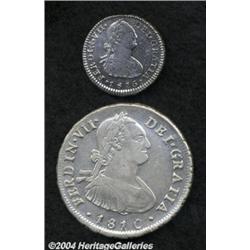 Ferdinand VII 4 Reales 1810-FJ, KM67, bust of