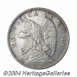 Republic. Pattern Silver Peso 1914, KM-Pn26,