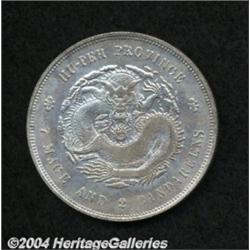 Hupeh. Dollar ND (1908-11), KM-Y131, UNC,