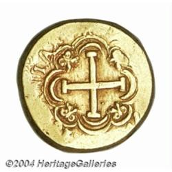 Felipe V gold Cob 8 Escudos, KM24,