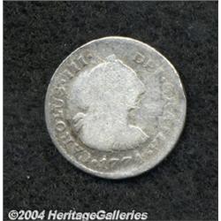 Carlos III 1/2 Real 1774P-JS, KM45.2, Popayan