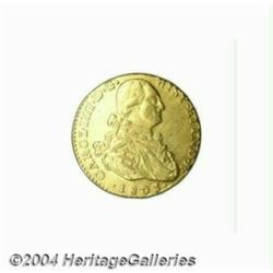 Carlos IV gold 2 Escudos 1803NR-JJ, KM60.1,