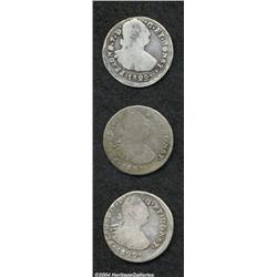 Ferdinand VII 2 Reales 1822P-O, KM74, lot of