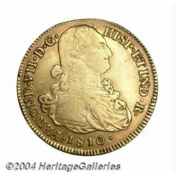 Ferdinand VII gold 8 Escudos 1810-P-JF,