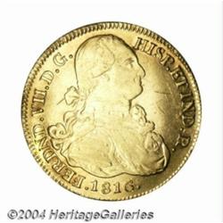 Ferdinand VII gold 8 Escudos 1816-Pn-FR,