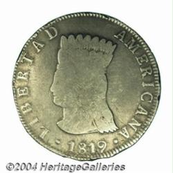 Nueva Granada. 8 Reales 1819-JF, Type of KM78,