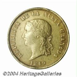 Nueva Granada. Gold 16 Pesos 1849 Bogota,