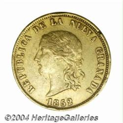 Nueva Granada. Gold 16 Pesos 1852 Bogota,