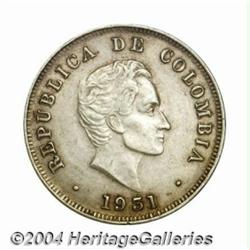 Republic. 50 Centavos 1931 No B, KM193.1,
