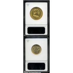 Republic. Gold 20 Colones 1899, KM141, MS61