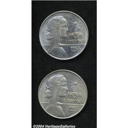 Republic. ABC Pesos 1938 and 1939, KM22 - the