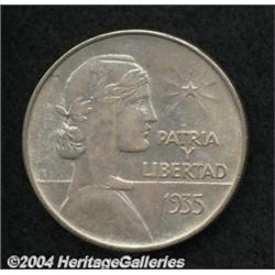Republic. ABC Peso 1935, KM22, lightly toned