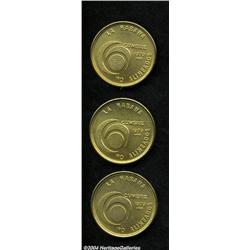 Republic. Gold 100 Pesos 1979 - Three Pieces,