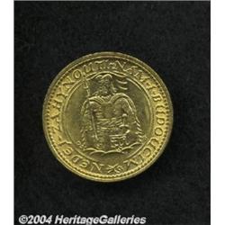 Republic. Gold Trade Dukat 1923, KM8, UNC.