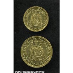 Republic. Gold Trade Coinage, KM8 Dukat 1924,