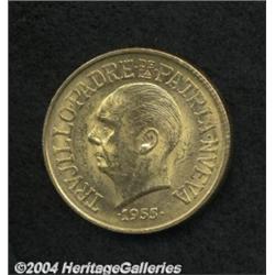 Republic. Gold 30 Pesos 1955 Trujillo, KM24,