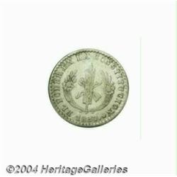 Republic. Real 1837-FP, KM20, transposed