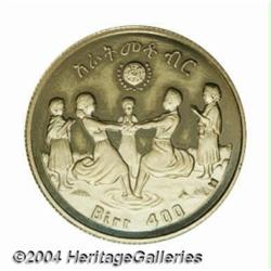 Republic. Gold Piefort 400 Bir EE1972 (1980),