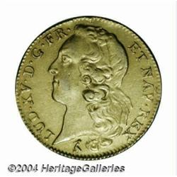 Louis XV gold 2 Louis D'Or 1770A, KM519.1,