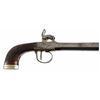 Belgian .44 Single Shot Percussion Pistol