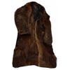 Antique Mountain Man's Bear Skin Coat & Wolf Hat
