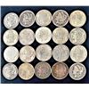 20 Antique Morgan Silver Dollars