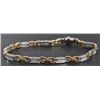 Image 1 : 10kt Gold & Diamond Bracelet