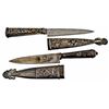 2 Silver Argentinean Gaucho Knives