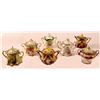 Collection of 7 R.S. Prussia Sugar Bowls